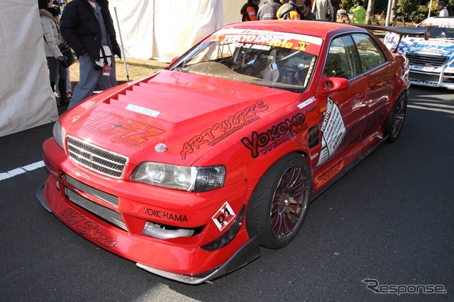 D1グランプリのKICK OFF DEMO RUN