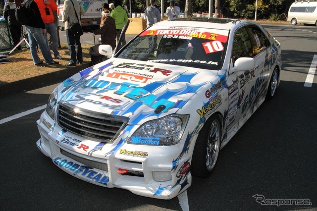 D1グランプリのKICK OFF DEMO RUN