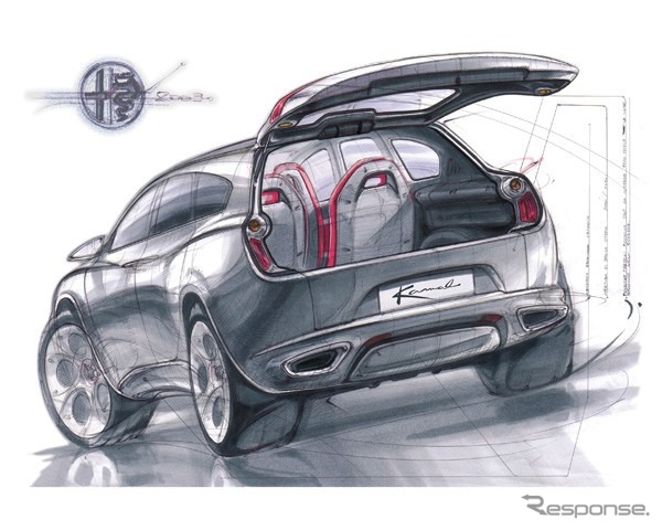 【ジュネーブショー2003写真蔵】アルファロメオ初のSUV『カマル』のデザインがわかる