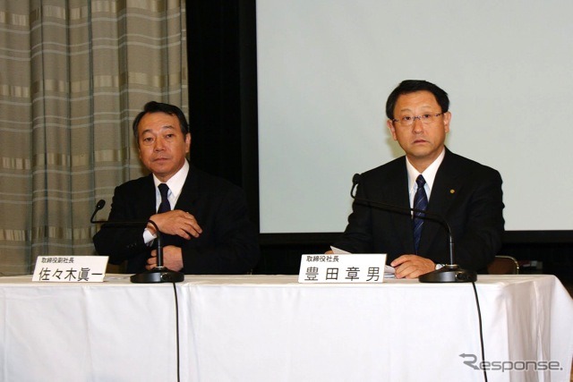 記者会見（9日）