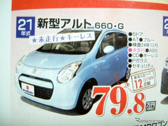 ●新型アルト ●スズキアリーナ北須磨078-743-3366 ●須磨パティオ特設会場(お買物広場)090-3671-8080 ●2/12〜14 ●すまりん