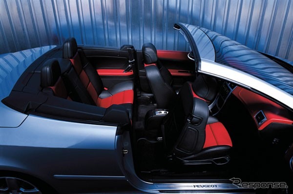 【ジュネーブショー2003写真蔵】プジョー『307CC』---閉じたり開いたりがわかる