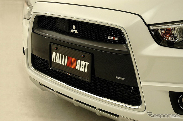 RVR tuned by ラリーアート・グリル＋バンパーカバー装着車