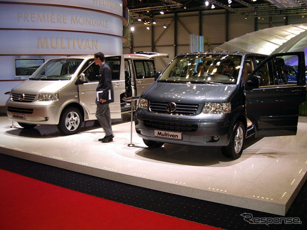 【ジュネーブショー2003続報】『マルチバン』『トランスポーター』『トゥーラン』…VWはバンバンバンと