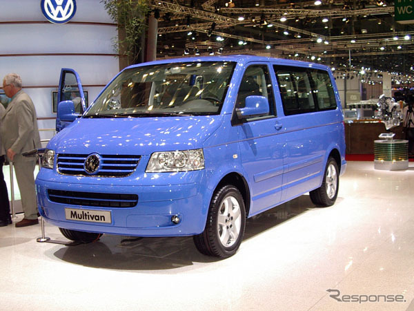 【ジュネーブショー2003続報】『マルチバン』『トランスポーター』『トゥーラン』…VWはバンバンバンと