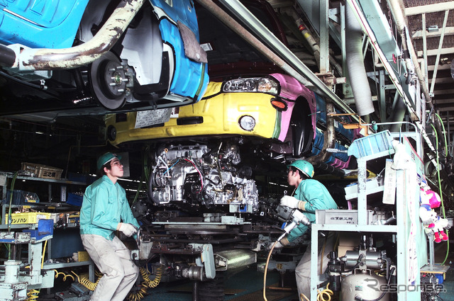 追浜工場 生産ライン（資料画像）