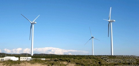 御前崎風力発電所(1期)全景