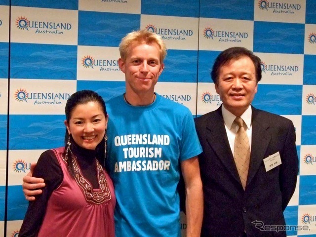 豪クイーンズランド州、島の管理人来日（18日）