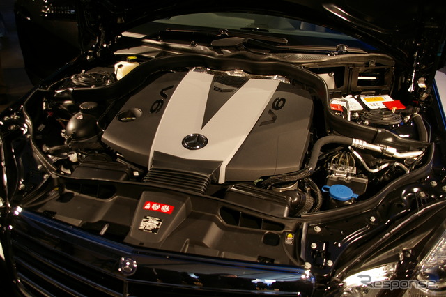 E350ブルーテックに搭載される3リットルV6ディーゼルエンジン