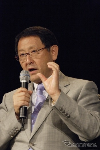 豊田章男社長(資料画像)