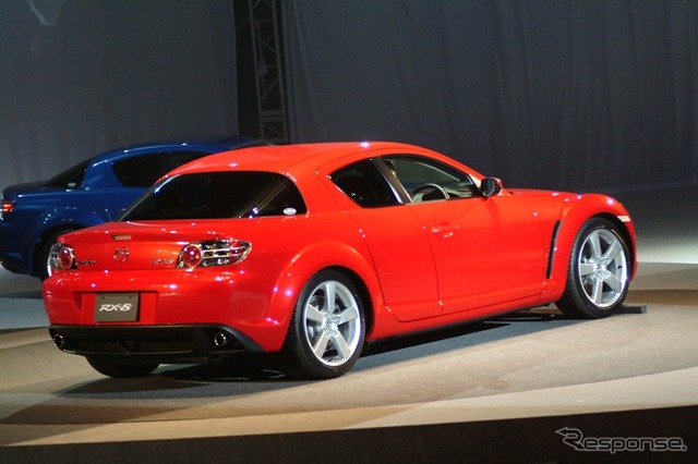 【マツダ『RX-8』写真蔵】発表会で撮った! ---写真30点