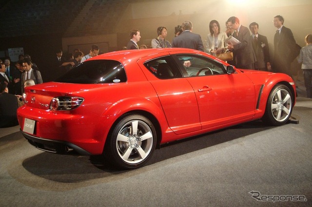 【マツダ『RX-8』写真蔵】発表会で撮った! ---写真30点