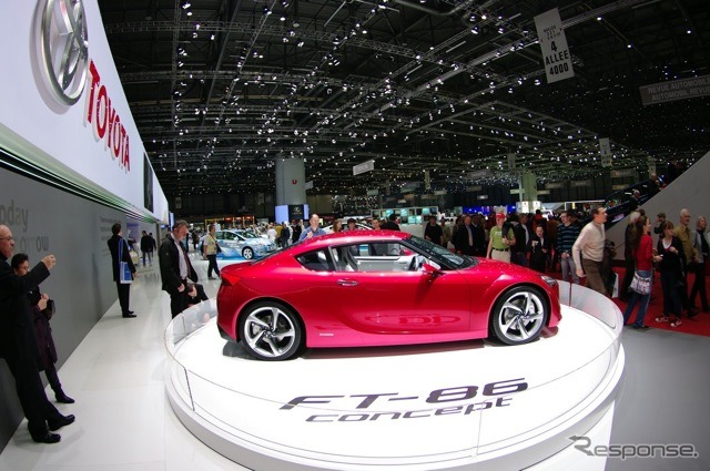 トヨタ FT-86コンセプト。スバル富士重が開発に協力