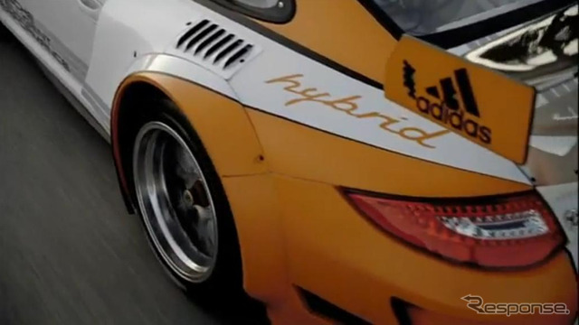 911GT3 RハイブリッドとカイエンSハイブリッドのPR映像