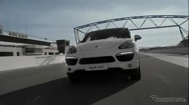 911GT3 RハイブリッドとカイエンSハイブリッドのPR映像