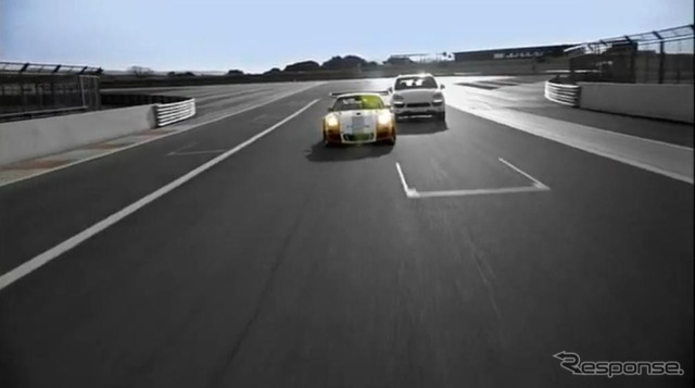 911GT3 RハイブリッドとカイエンSハイブリッドのPR映像