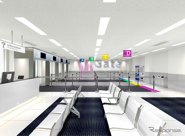 DEPARTURE AREA完成予想図