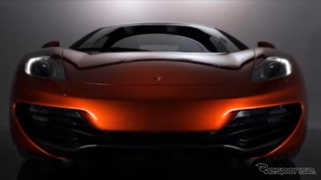 MP4-12Cの最終テスト映像