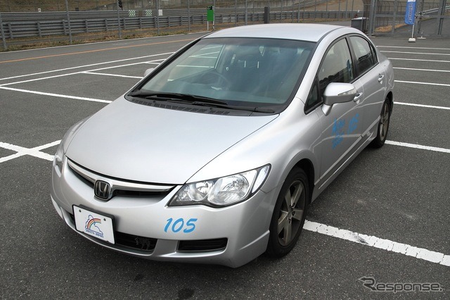 今回乗車したホンダ・シビック