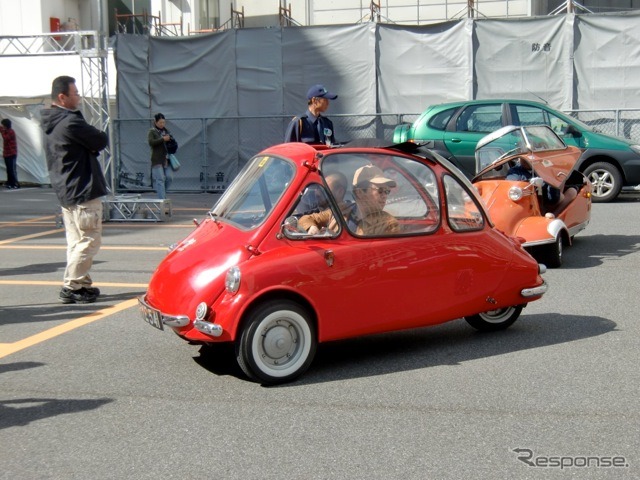メッサーシュミット以外にハインケルというバブルカーも参加