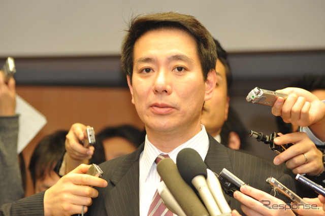 前原国交相(撮影=中島みなみ)