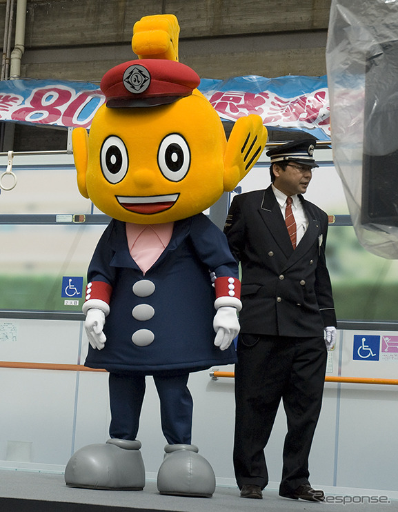 名古屋市交通局のイメージキャラクターハッチー