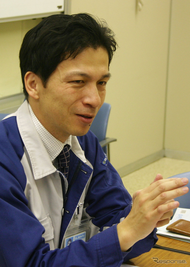 スバル エンジン設計部 白坂暢也 主査