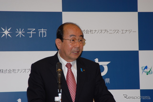 野坂康夫米子市長