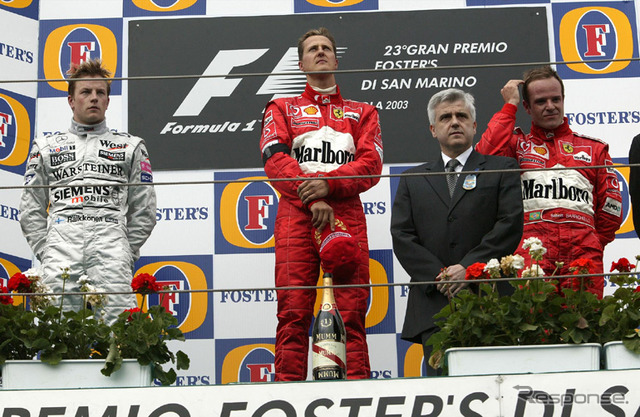 【F1サンマリノGP決勝】母に捧げる復活勝利---シューマッハ