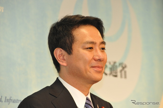 前原国交相(撮影=中島みなみ)