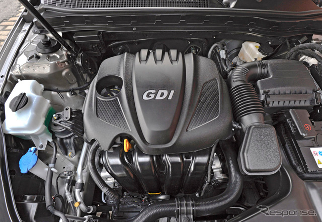 直噴2.4リットル直列4気筒ガソリン「GDI」