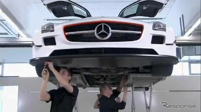 SLS AMG GT3のイメージ映像