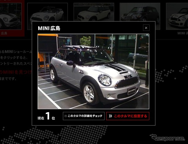 4月5日現在はMINI広島が1位だ