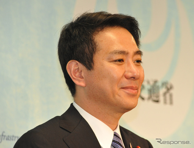前原誠司国交相（資料画像。撮影＝中島みなみ）