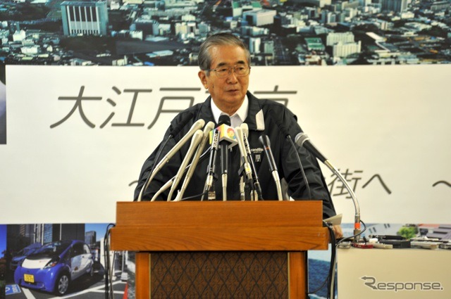 石原知事(撮影=石田信一郎)