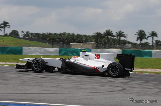 小林可夢偉（マレーシアGP予選）