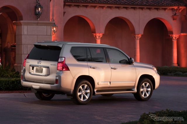 GX460。暫定的に販売を中止