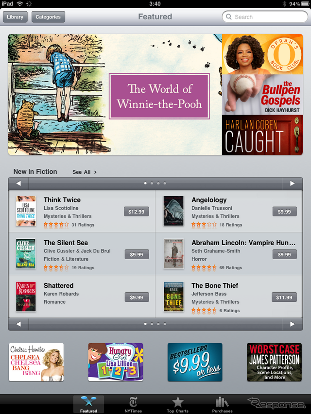 iBooks Soreの画面