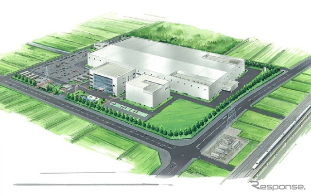 栗東工場完成予想図