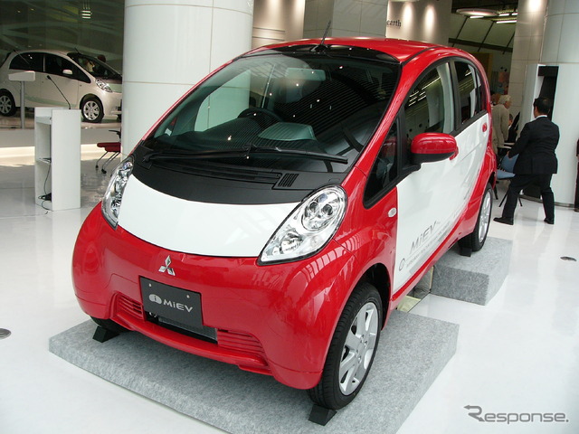 栗東工場では i-MiEV 5万台分のリチウム電池を生産、2012年には3工場で合計6万7800台分を生産する計画