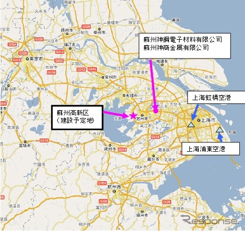 神鋼汽車部件(蘇州)有限公司(仮称)