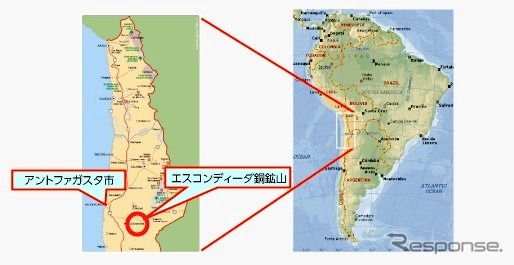 エスコンディーダ銅鉱山