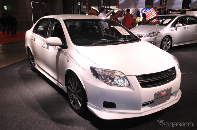 カローラ アクシオGT TRDターボ（画像は東京オートサロン10）