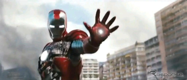 R8スパイダーがIRON MAN2に登場