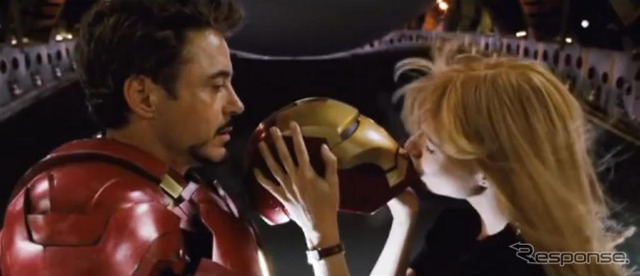 R8スパイダーがIRON MAN2に登場