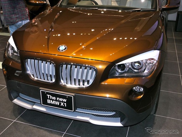 BMW X1 日本発表