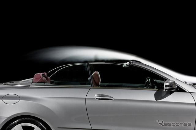 メルセデスベンツの4人乗りオープンモデル「E350カブリオレ」発表
