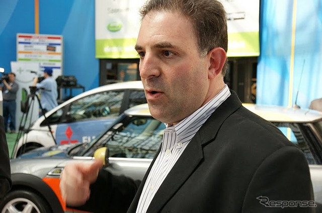 北米BMW社におけるEV事業部門のマネージャー、リチャード・スタインバーグ氏