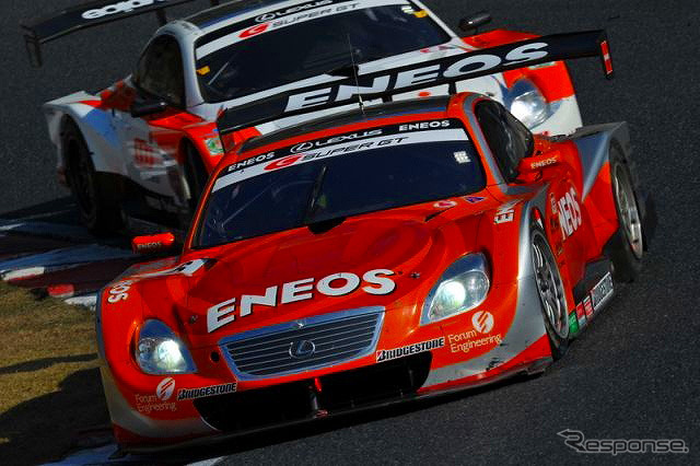 GT500クラスランキングトップのNo.8 ENEOS SC430