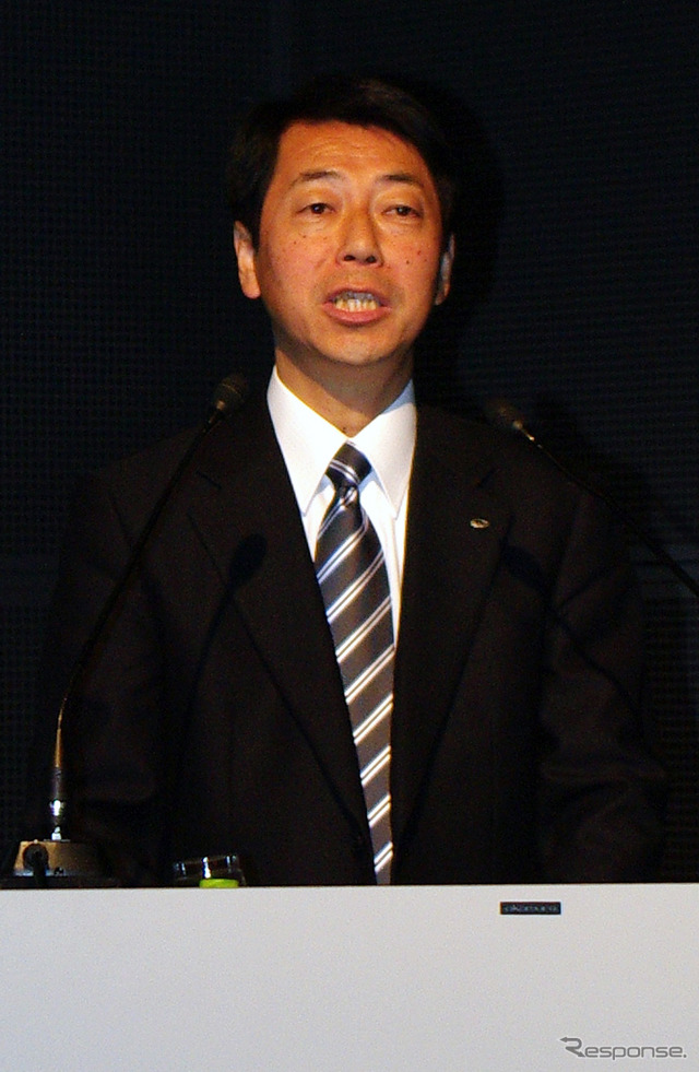 スバル技術本部電子技術部担当部長の野沢良昭氏
